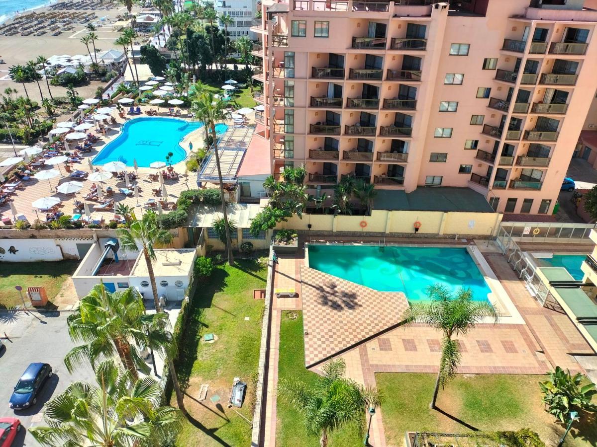 Apartamento 1ª Linea Playa Garaje Piscinas Terraza 토레몰리노스 외부 사진