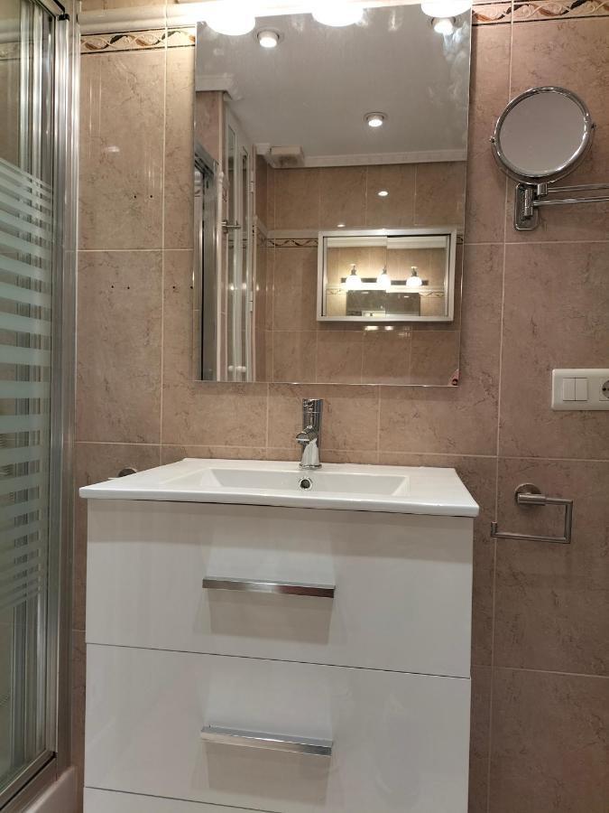 Apartamento 1ª Linea Playa Garaje Piscinas Terraza 토레몰리노스 외부 사진