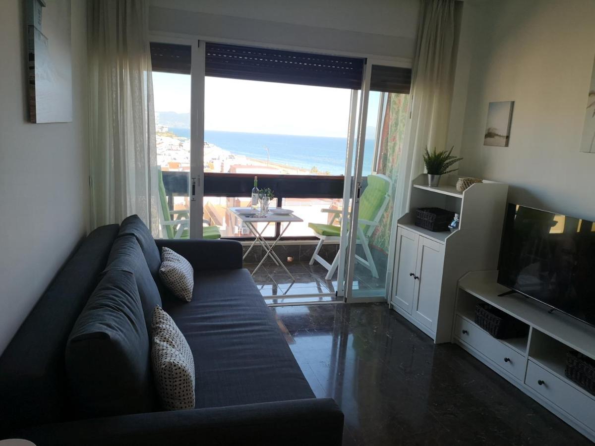 Apartamento 1ª Linea Playa Garaje Piscinas Terraza 토레몰리노스 외부 사진