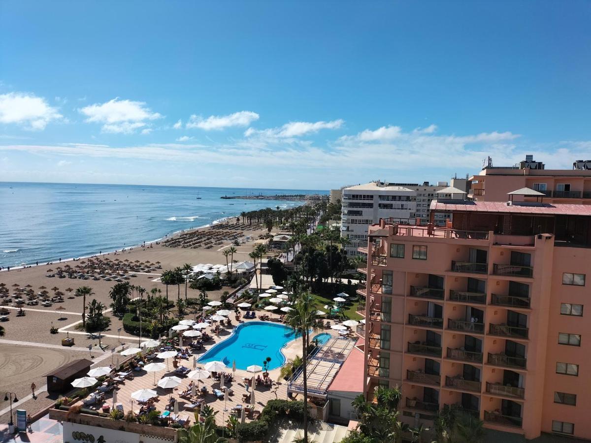 Apartamento 1ª Linea Playa Garaje Piscinas Terraza 토레몰리노스 외부 사진